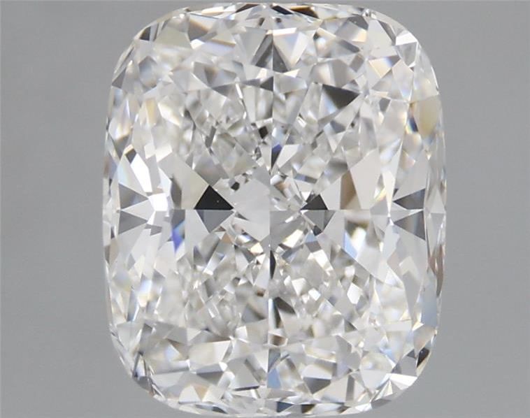 Lab-Grown Cushion Diamond - 2.56 Carats, E Color, VVS2 Clarity - Certified by IGI - Report Number: LG654462025