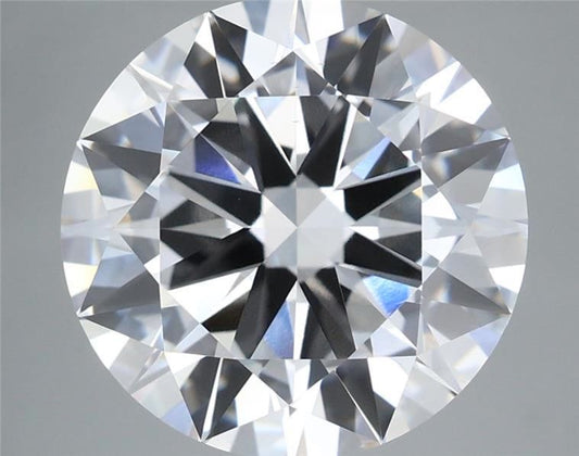 Lab-Grown Round Diamond - 6.04 Carats, E Color, VS2 Clarity - Certified by IGI - Report Number: LG690510594