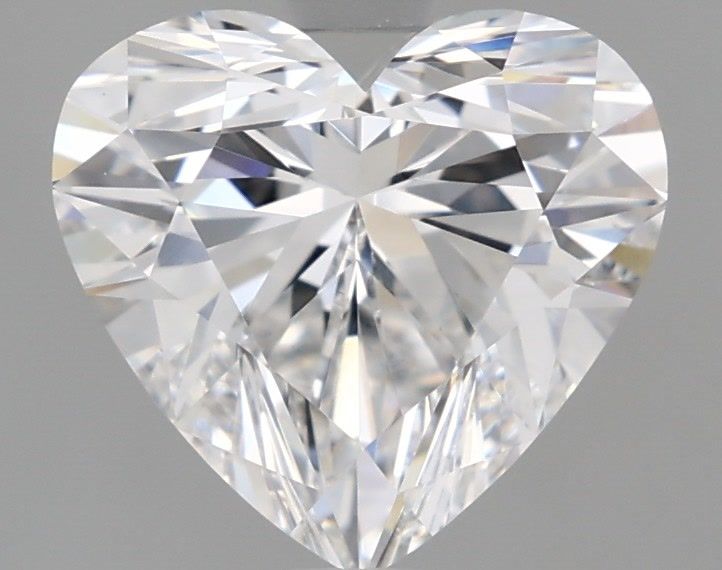 Lab-Grown Heart Diamond - 2.56 Carats, D Color, VVS2 Clarity - Certified by IGI - Report Number: LG671442872