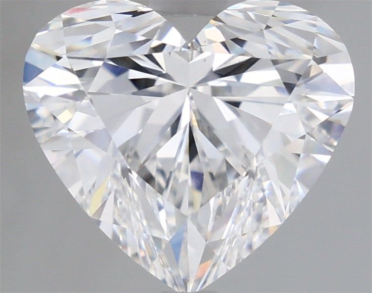 Lab-Grown Heart Diamond - 3.58 Carats, D Color, VS1 Clarity - Certified by IGI - Report Number: LG675562392
