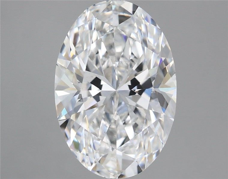 Lab-Grown Oval Diamond - 4.0 Carats, D Color, VS2 Clarity - Certified by IGI - Report Number: LG707532039