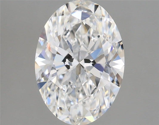 Lab-Grown Oval Diamond - 1.99 Carats, F Color, VVS2 Clarity - Certified by IGI - Report Number: LG662430320