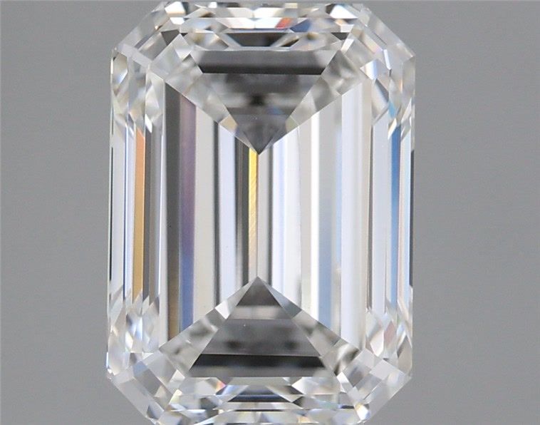 Lab-Grown Emerald Diamond - 2.96 Carats, E Color, VVS2 Clarity - Certified by IGI - Report Number: LG650418455