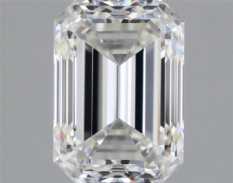 Lab-Grown Emerald Diamond - 2.55 Carats, F Color, VVS2 Clarity - Certified by IGI - Report Number: LG666431177