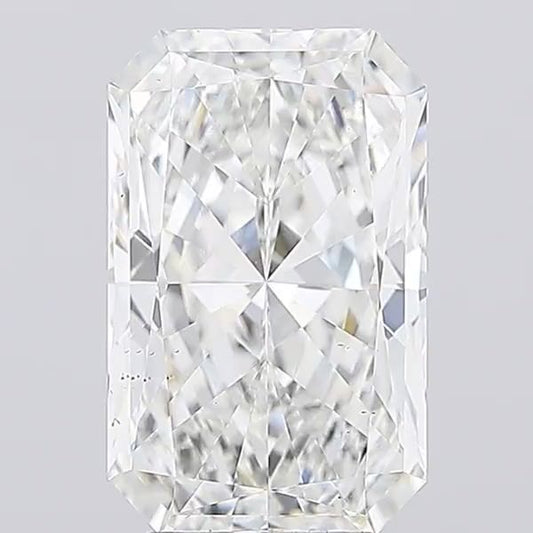 Lab-Grown Radiant Diamond - 5.02 Carats, F Color, VS2 Clarity - Certified by IGI - Report Number: LG667451431