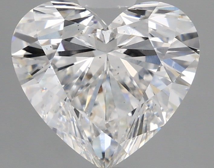Lab-Grown Heart Diamond - 2.5 Carats, D Color, VS2 Clarity - Certified by IGI - Report Number: LG650479268
