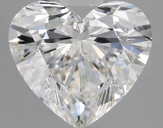 Lab-Grown Heart Diamond - 2.5 Carats, D Color, VS2 Clarity - Certified by IGI - Report Number: LG650479268