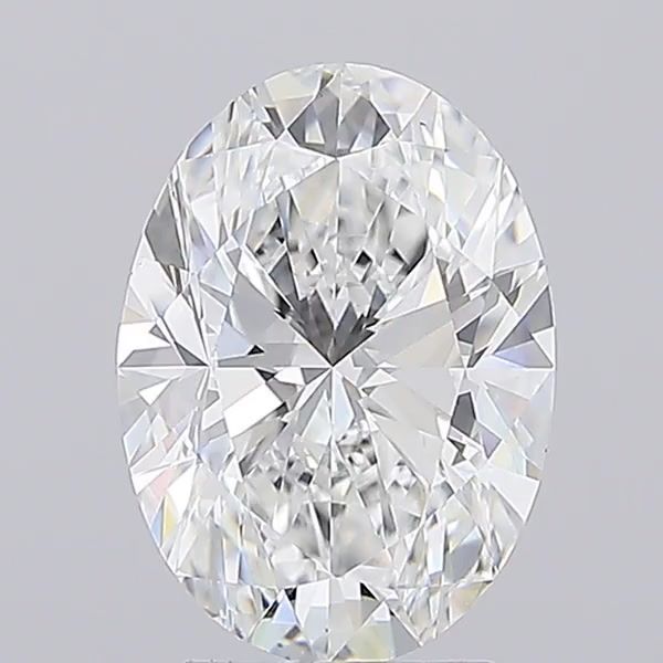 Lab-Grown Oval Diamond - 3.5 Carats, E Color, VS1 Clarity - Certified by IGI - Report Number: LG691538893