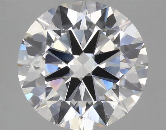Lab-Grown Round Diamond - 2.99 Carats, F Color, VS1 Clarity - Certified by IGI - Report Number: LG675557857