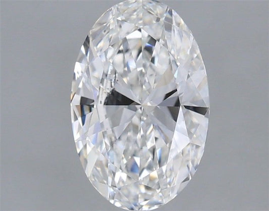 Lab-Grown Oval Diamond - 1.5 Carats, E Color, VVS2 Clarity - Certified by IGI - Report Number: LG702525241