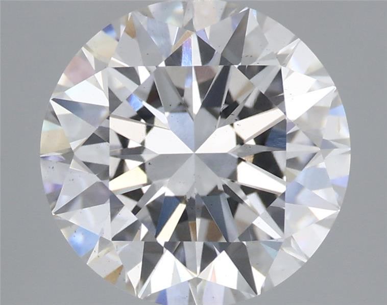 Lab-Grown Round Diamond - 4.02 Carats, F Color, VS2 Clarity - Certified by IGI - Report Number: LG675558368