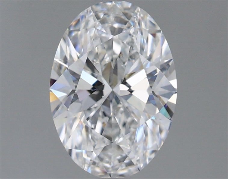 Lab-Grown Oval Diamond - 1.45 Carats, D Color, VVS2 Clarity - Certified by IGI - Report Number: LG696568962