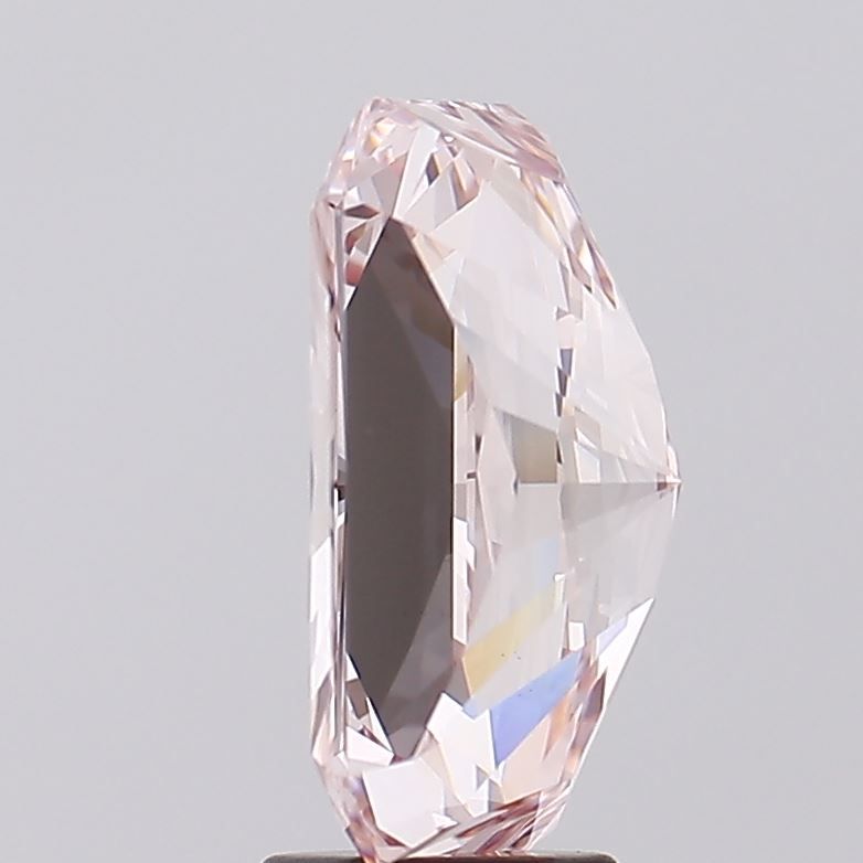 Lab-Grown Radiant Diamond - 5.23 Carats, Fancy Vivid Pink Color, VVS2 Clarity - Certified by IGI - Report Number: LG591363215