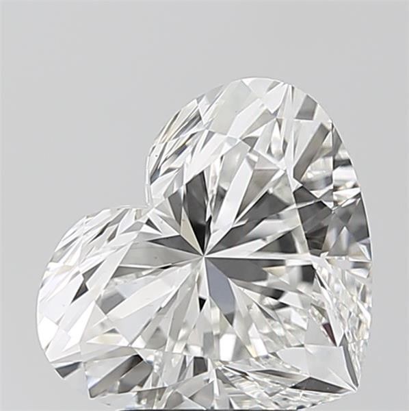 Lab-Grown Heart Diamond - 3.07 Carats, F Color, VS1 Clarity - Certified by IGI - Report Number: LG708562762