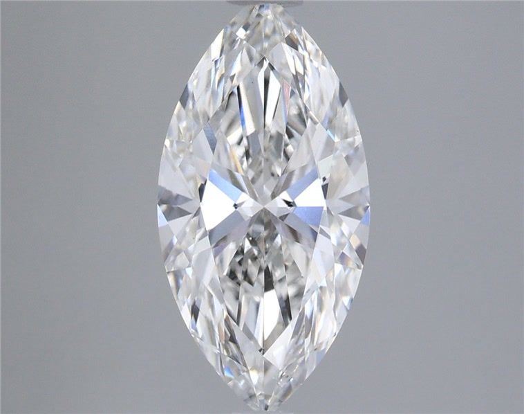 Lab-Grown Marquise Diamond - 2.6 Carats, F Color, VVS2 Clarity - Certified by IGI - Report Number: LG656409149