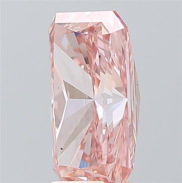 Lab-Grown Radiant Diamond - 3.54 Carats, Fancy Vivid Pink Color, VS2 Clarity - Certified by IGI - Report Number: LG608300263