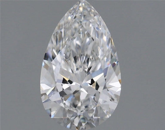 Lab-Grown Pear Diamond - 0.96 Carats, F Color, VVS2 Clarity - Certified by IGI - Report Number: LG654417566