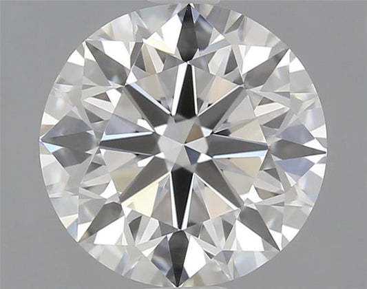 Lab-Grown Round Diamond - 1.47 Carats, E Color, VS1 Clarity - Certified by IGI - Report Number: LG680534072