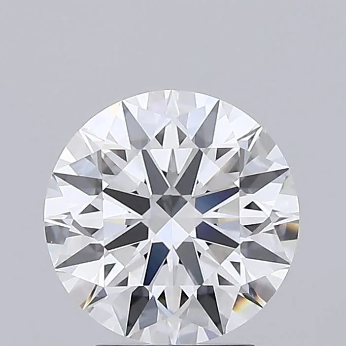 Diamant rond de 2,59 ct (couleur D, pureté VVS2, taille EX, certifié GIA)