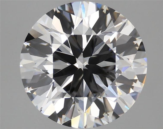 Lab-Grown Round Diamond - 2.97 Carats, E Color, VVS2 Clarity - Certified by IGI - Report Number: LG668441484
