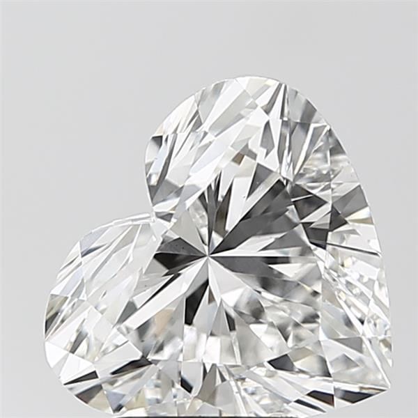 Lab-Grown Heart Diamond - 3.08 Carats, F Color, VS1 Clarity - Certified by IGI - Report Number: LG708562692