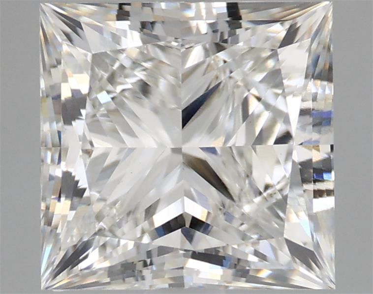 Lab-Grown Princess Diamond - 3.0 Carats, F Color, VVS2 Clarity - Certified by IGI - Report Number: LG647412949