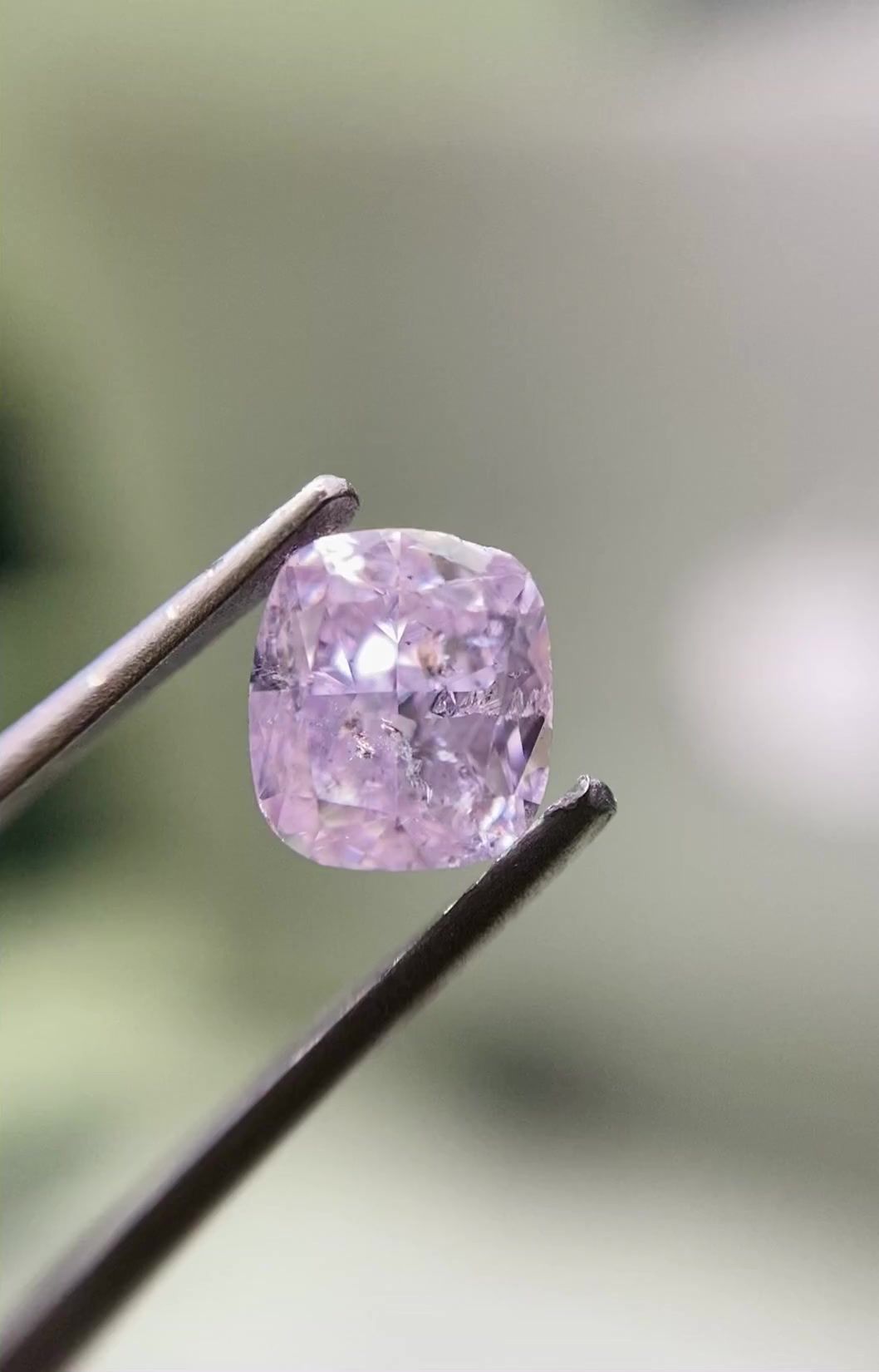 Cushion Modified 1.0ct Fancy Brownish Purple Pink I2 - Cut • GIA • 6452624978