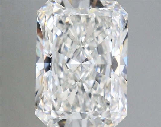 Lab-Grown Radiant Diamond - 6.48 Carats, F Color, VS1 Clarity - Certified by IGI - Report Number: LG655425268