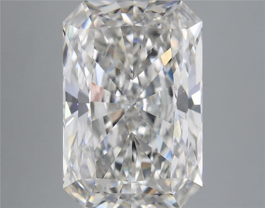 Lab-Grown Radiant Diamond - 6.09 Carats, F Color, VS1 Clarity - Certified by IGI - Report Number: LG708566603