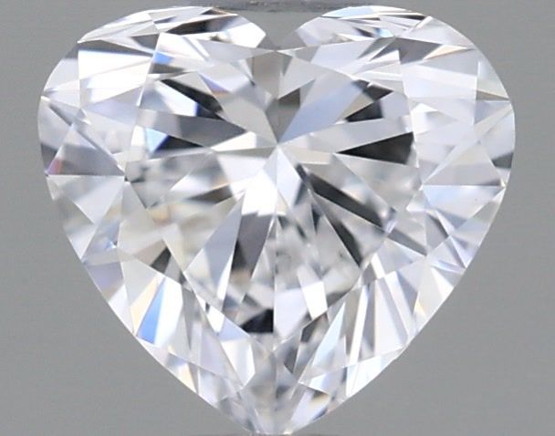 Lab-Grown Heart Diamond - 0.4 Carats, D Color, VS1 Clarity - Certified by IGI - Report Number: LG598314548