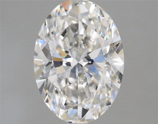 Lab-Grown Oval Diamond - 1.99 Carats, F Color, VVS2 Clarity - Certified by IGI - Report Number: LG654468394
