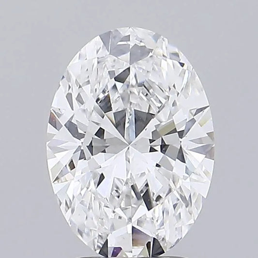 Diamant ovale de 2,51 ct (couleur E, pureté VVS2, certifié IGI)