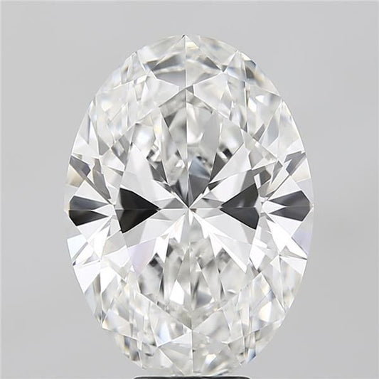 Lab-Grown Oval Diamond - 8.03 Carats, F Color, VS1 Clarity - Certified by IGI - Report Number: LG673411389