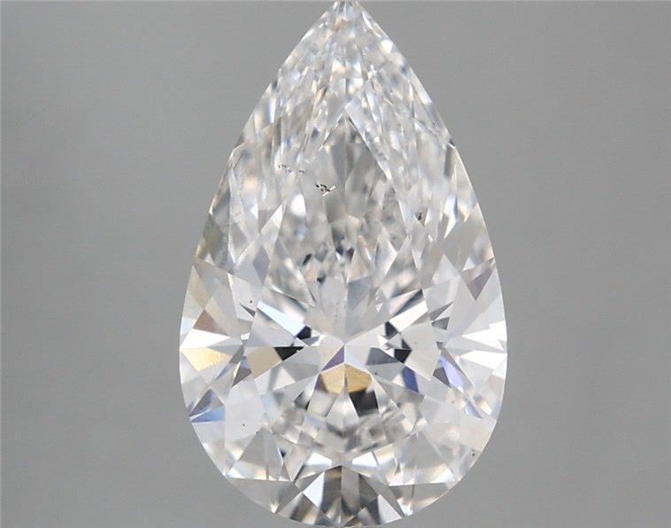 Lab-Grown Pear Diamond - 2.59 Carats, E Color, VS2 Clarity - Certified by IGI - Report Number: LG665444361