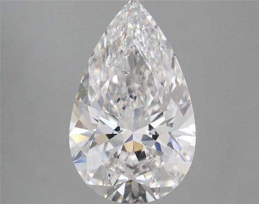Lab-Grown Pear Diamond - 2.59 Carats, E Color, VS2 Clarity - Certified by IGI - Report Number: LG665444361