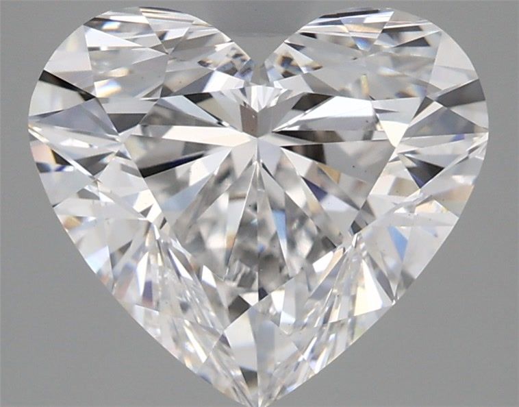 Lab-Grown Heart Diamond - 4.0 Carats, D Color, VS1 Clarity - Certified by IGI - Report Number: LG652436780