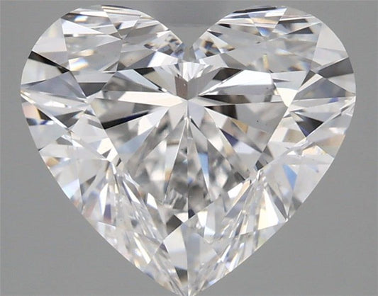 Lab-Grown Heart Diamond - 4.0 Carats, D Color, VS1 Clarity - Certified by IGI - Report Number: LG652436780