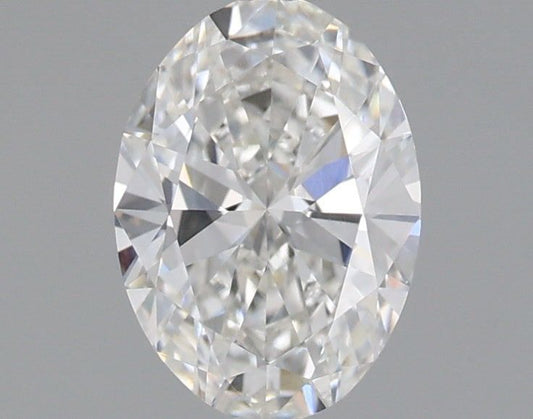 Lab-Grown Oval Diamond - 0.97 Carats, F Color, VVS2 Clarity - Certified by IGI - Report Number: LG654417080