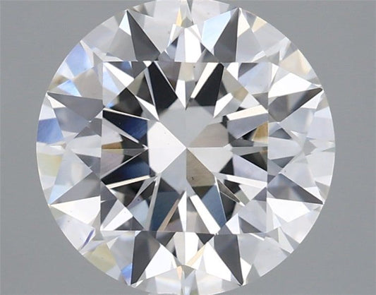 Lab-Grown Round Diamond - 3.5 Carats, F Color, VS1 Clarity - Certified by IGI - Report Number: LG683594725