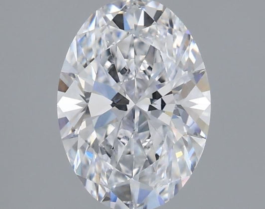 Lab-Grown Oval Diamond - 1.46 Carats, E Color, VVS2 Clarity - Certified by IGI - Report Number: LG698549999