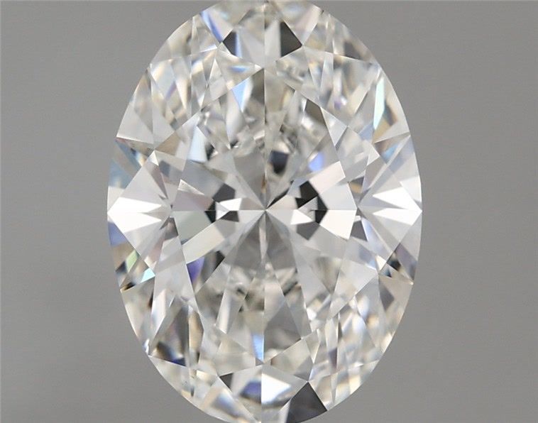 Lab-Grown Oval Diamond - 2.5 Carats, F Color, VS1 Clarity - Certified by IGI - Report Number: LG701501723