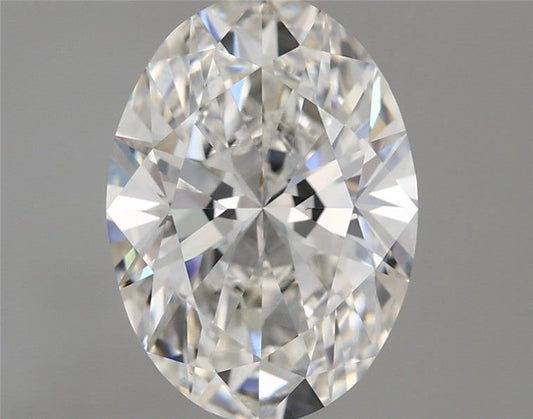 Lab-Grown Oval Diamond - 2.5 Carats, F Color, VS1 Clarity - Certified by IGI - Report Number: LG701501723