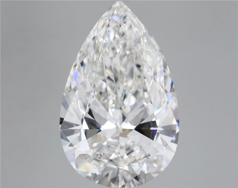 Lab-Grown Pear Diamond - 8.04 Carats, F Color, VS1 Clarity - Certified by IGI - Report Number: LG689578839