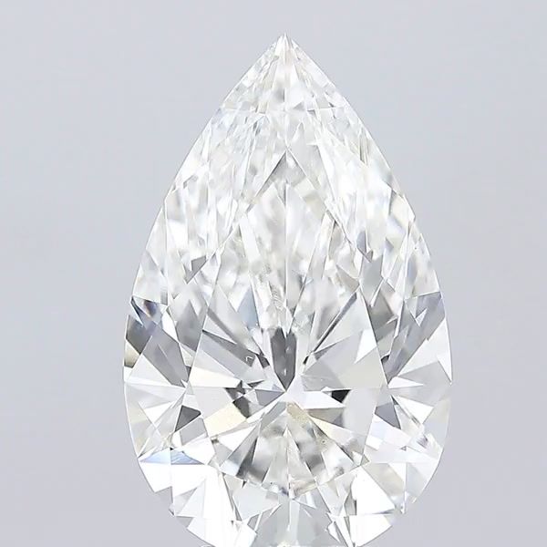 Lab-Grown Pear Diamond - 8.07 Carats, F Color, VS1 Clarity - Certified by IGI - Report Number: LG691559293