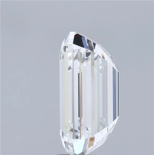 11,56 ct Smaragd, im Labor gezüchteter Diamant (Farbe E, Reinheit VVS2, IGI-zertifiziert)