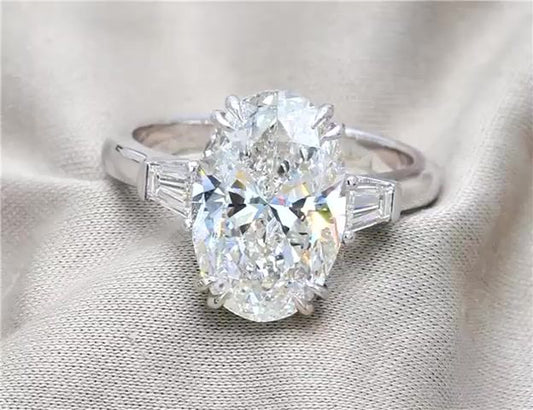 Oval 5.01ct I SI2 - Cut • GIA • 6224559681