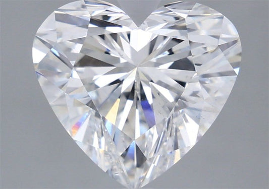Lab-Grown Heart Diamond - 3.06 Carats, D Color, VS2 Clarity - Certified by IGI - Report Number: LG712502655