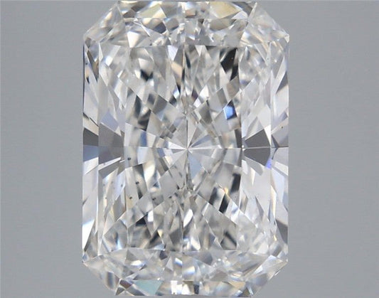 Lab-Grown Radiant Diamond - 5.11 Carats, F Color, VS2 Clarity - Certified by IGI - Report Number: LG660453384