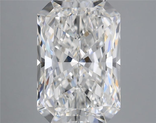 Lab-Grown Radiant Diamond - 6.09 Carats, F Color, VS1 Clarity - Certified by IGI - Report Number: LG709527143