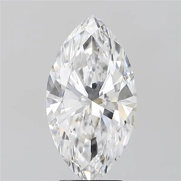 Lab-Grown Marquise Diamond - 3.02 Carats, E Color, VVS2 Clarity - Sustainable Luxury and Dazzling Brilliance-IGI·Certified